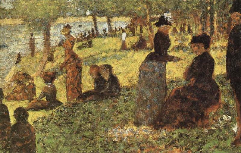  The Grand Jatte of Sunday afternoon